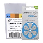 PowerOne Implant Plus - Size 675 (60 Batteries)