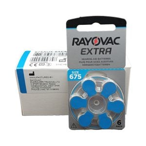 Rayovac Extra - Size 675 (60 Batteries)