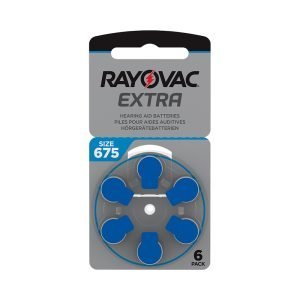 1 Pack of 675 Batteries