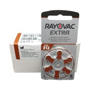 Rayovac Extra - Size 312 (60 Batteries)