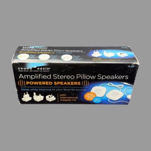 **Clearance** SoundOasis Amplified Pillow Speakers with In-line Volume Control